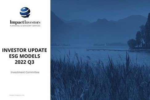 Investor Update Q3 2022